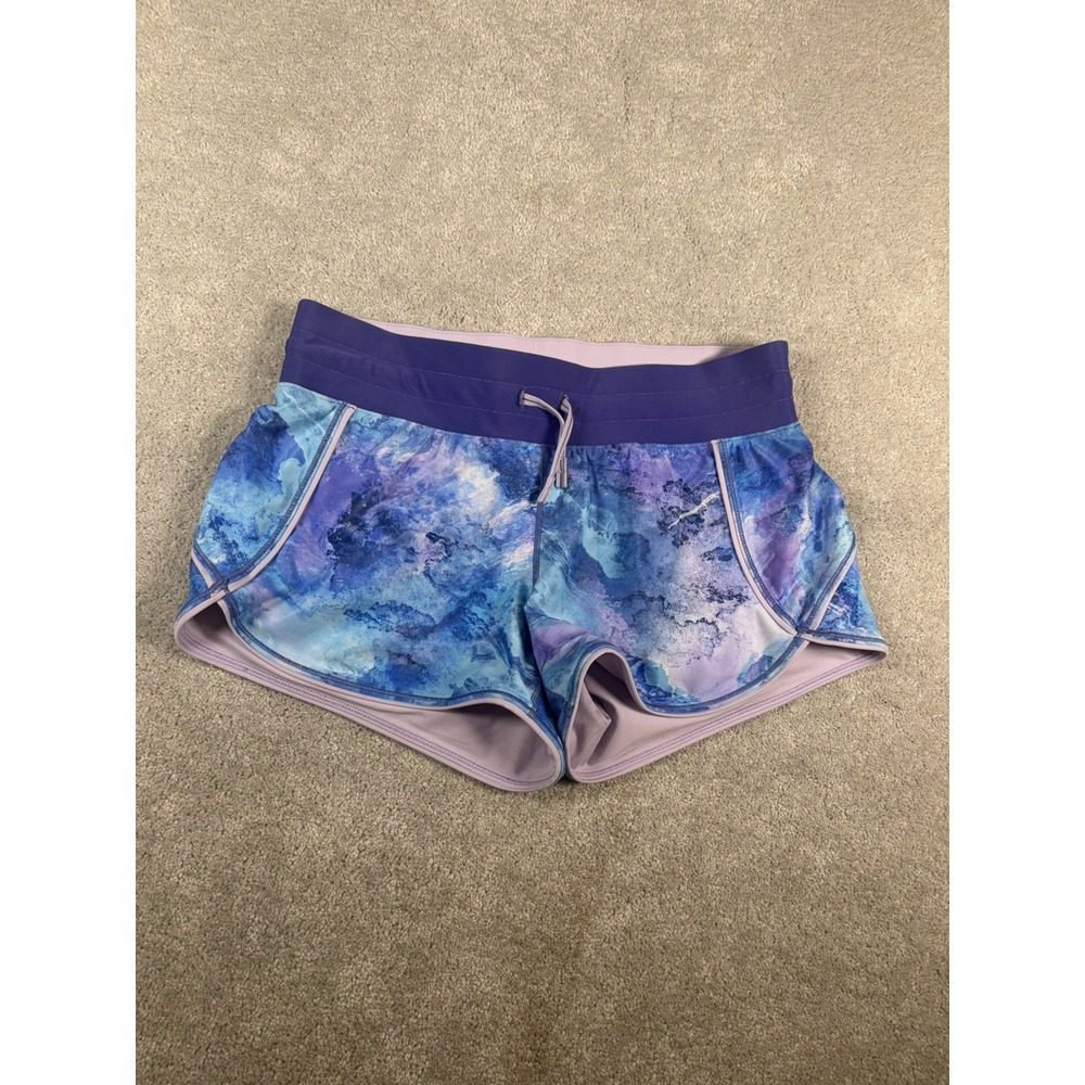 Iivivva by Lululemon Girls Size 12 running Shorts Athletic Short- draw string